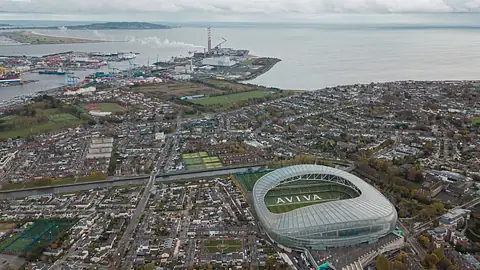 Udsigt over Dublin