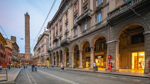 Udsigt over Bologna