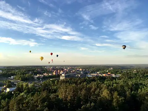 Udsigt over Vilnius