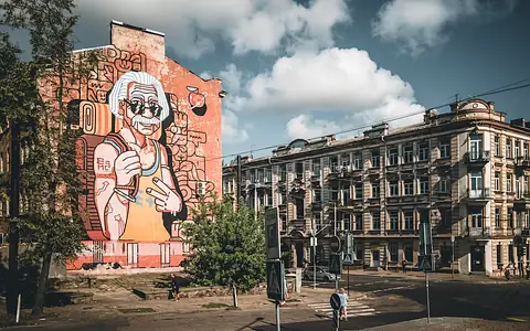 Udsigt over Vilnius