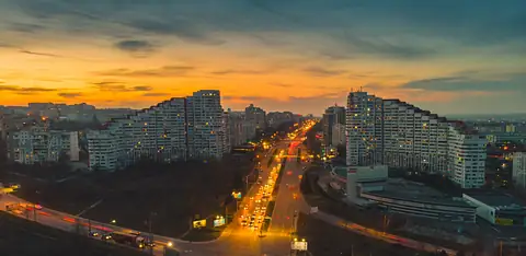Udsigt over Chișinău