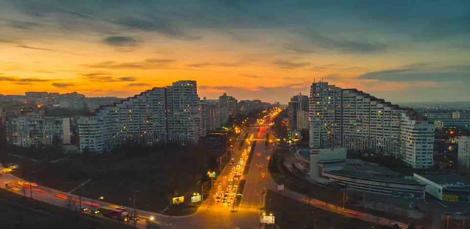 Udsigt over Chișinău