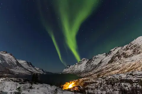 Udsigt over Tromso