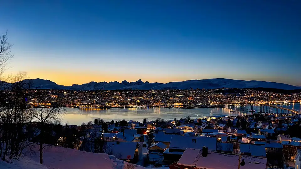 Udsigt over Tromsø