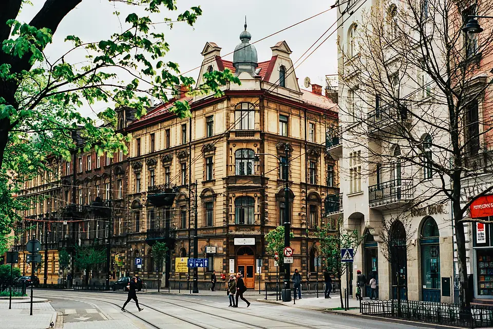 Udsigt over Kraków