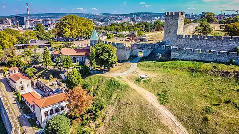 Udsigt over Beograd