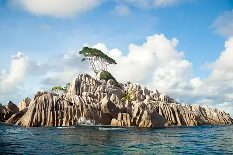 Udsigt over Mahe Island