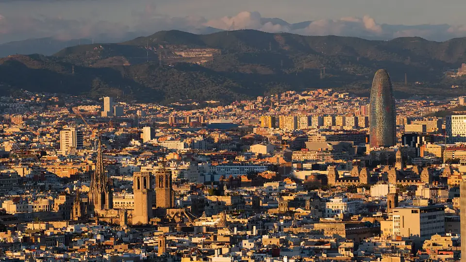 Udsigt over Barcelona