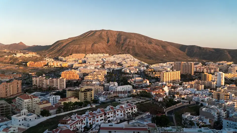 Udsigt over Tenerife