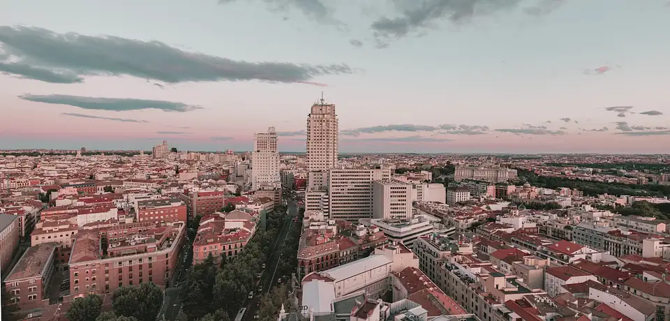 Udsigt over Madrid