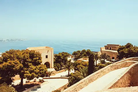 Udsigt over Malaga