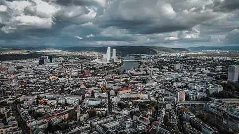 Udsigt over Basel