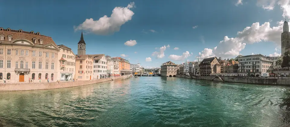 Udsigt over Zürich