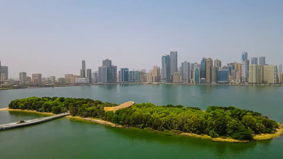 Udsigt over Sharjah