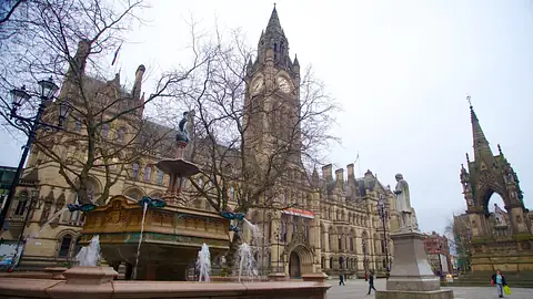 Udsigt over Manchester