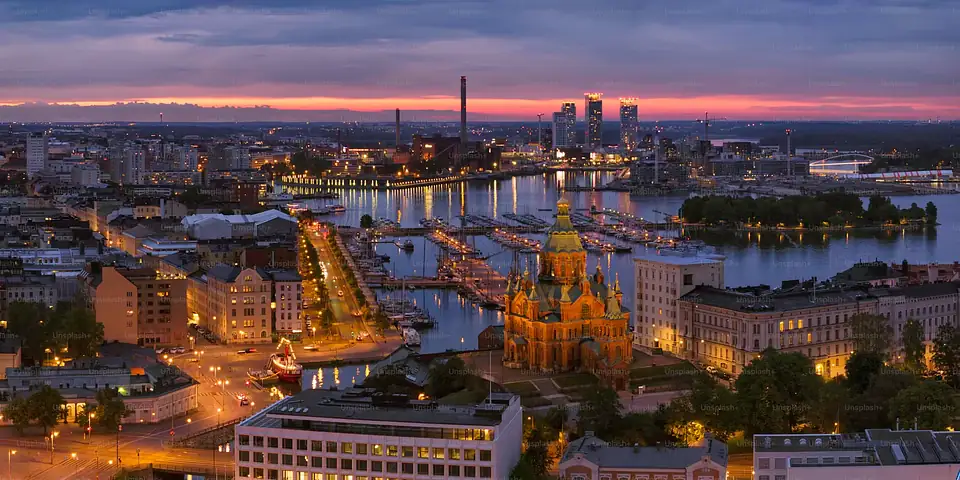 Udsigt over Helsinki