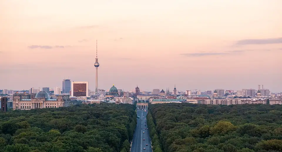 Udsigt over Berlin