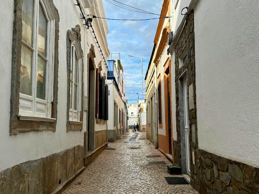 The-streets-of-Olhao-Portugal