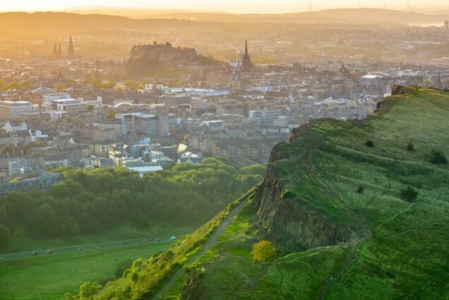 Edinburgh Castle On A Summer Evening