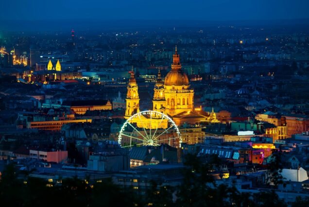 Ferris wheel in Budapest