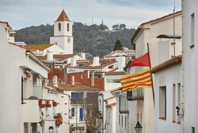 Picturesque village of Calella de Palafrugell. Girona, Catalonia, Spain