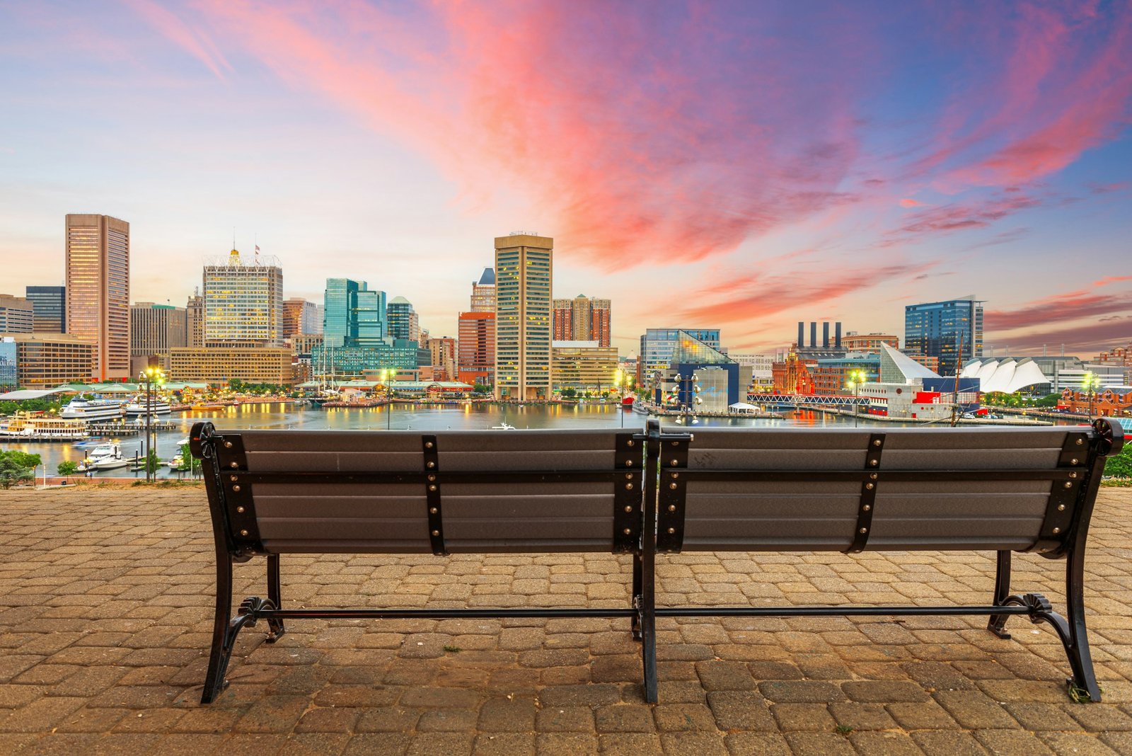Baltimore, Maryland, USA Skyline on the Inner Harbor