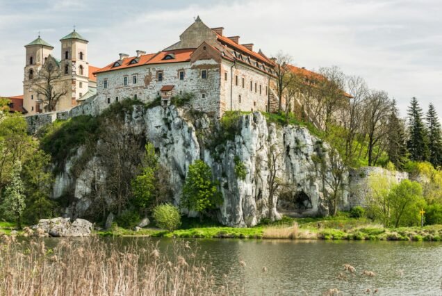 Benedictine abbey, monastery in Tyniec near Krakow, Poland.