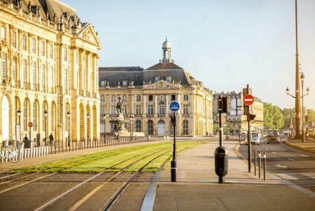 Bordeaux city in France