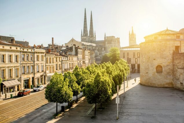 Bordeaux city in France