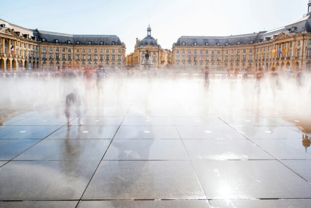 Bordeaux city in France