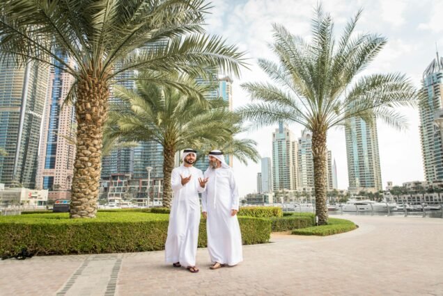 Businessmen in Dubai