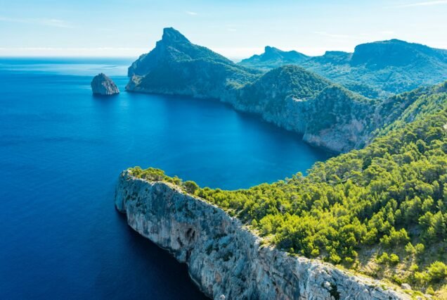 Cape Formentor area, coast of Mallorca, Spain