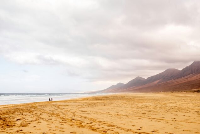 Cofete beach on Fuerteventura island