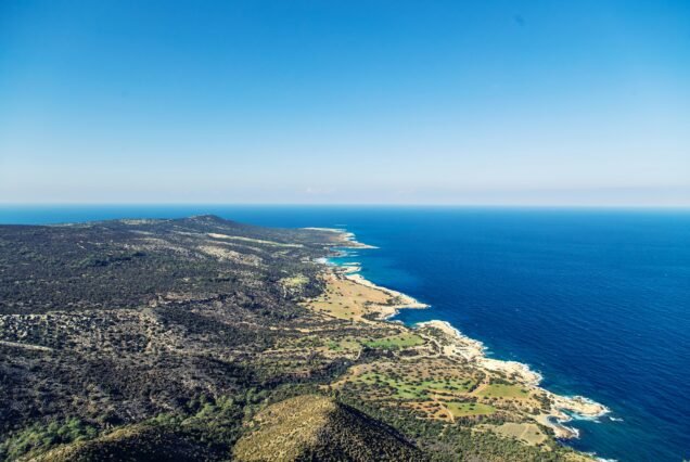 Cyprus Akamas Peninsula National Park mountain's top