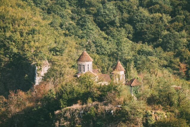 Kutaisi, Georgia. Monastery Of Motsamet Or Monastery Of Saints D