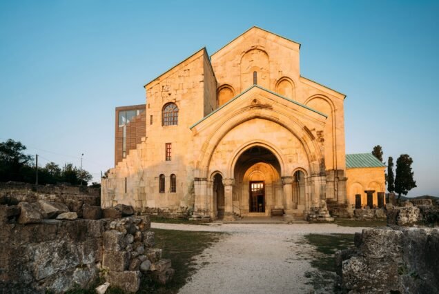 Kutaisi, Georgia. Old Walls Of Bagrati Cathedral. UNESCO World H