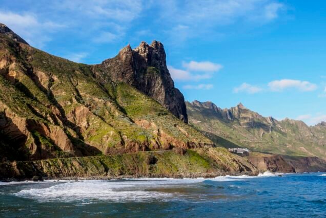 Landscape of Anaga on Tenerife Island, Canary Islands