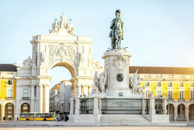 Lisbon city in Portugal