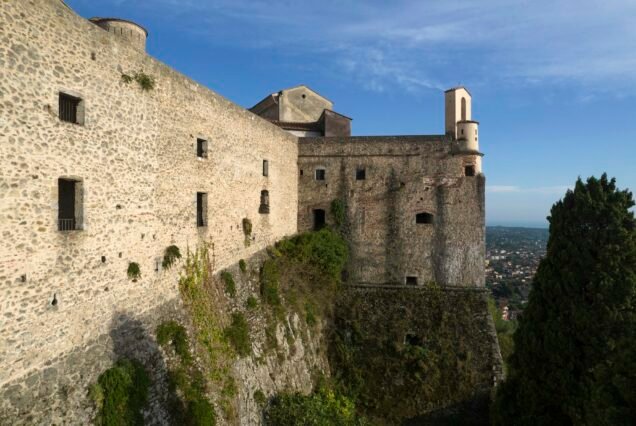 Malaspina Castle in the municipality of Massa Toscana