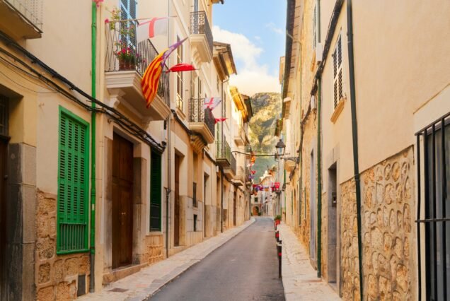 old town of Port Soller, Majorca