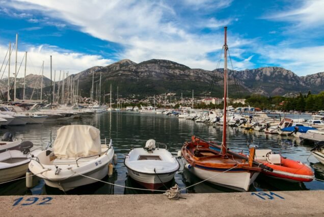 Seaport in Montenegro