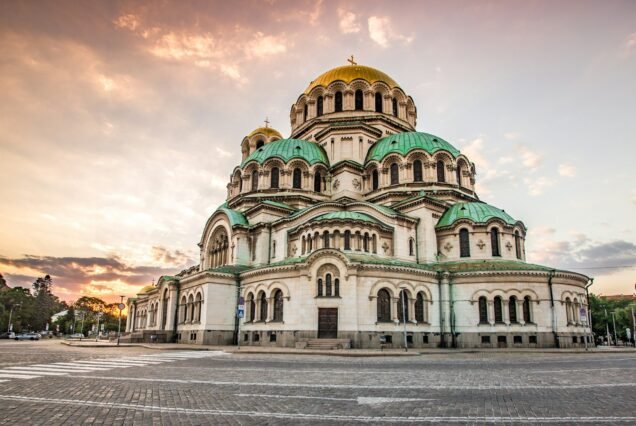 St. Alexander Nevsky Cathedral in the center of Sofia