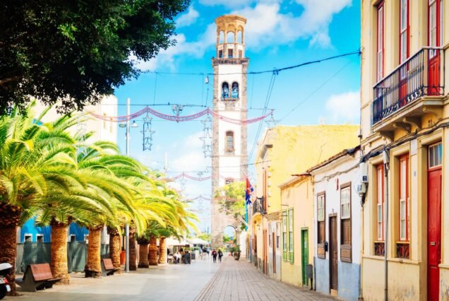 Street in Santa Cruz de Tenerife