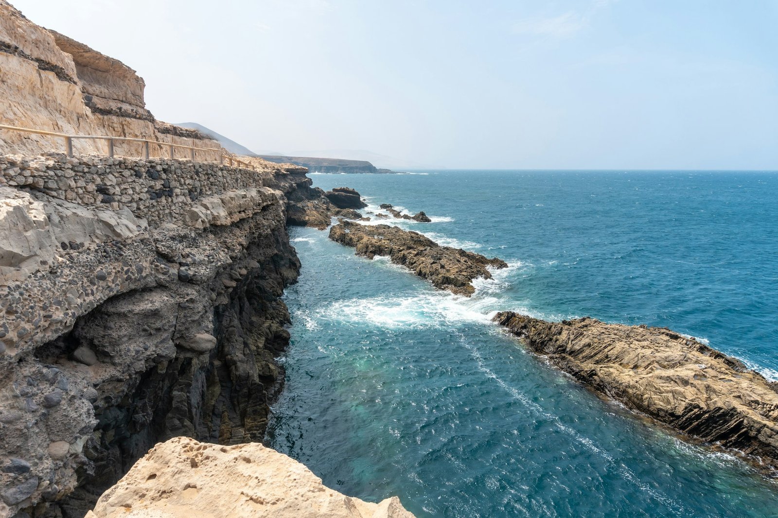 The caves of Ajuy, Pajara, west coast of the island of Fuerteventura