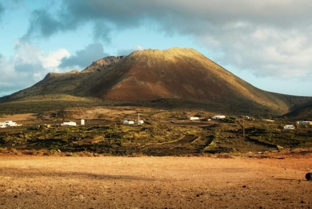 Volcano at Lanzerote, Canary Islands