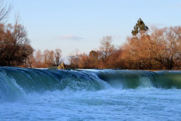 Waterfalls in Manavgat, Antalya, Turkey.