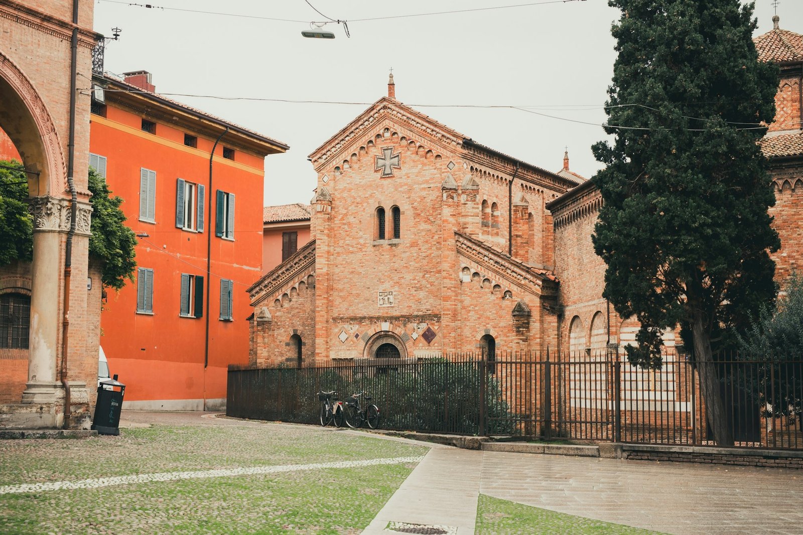 Architecture. Old church in Bologna