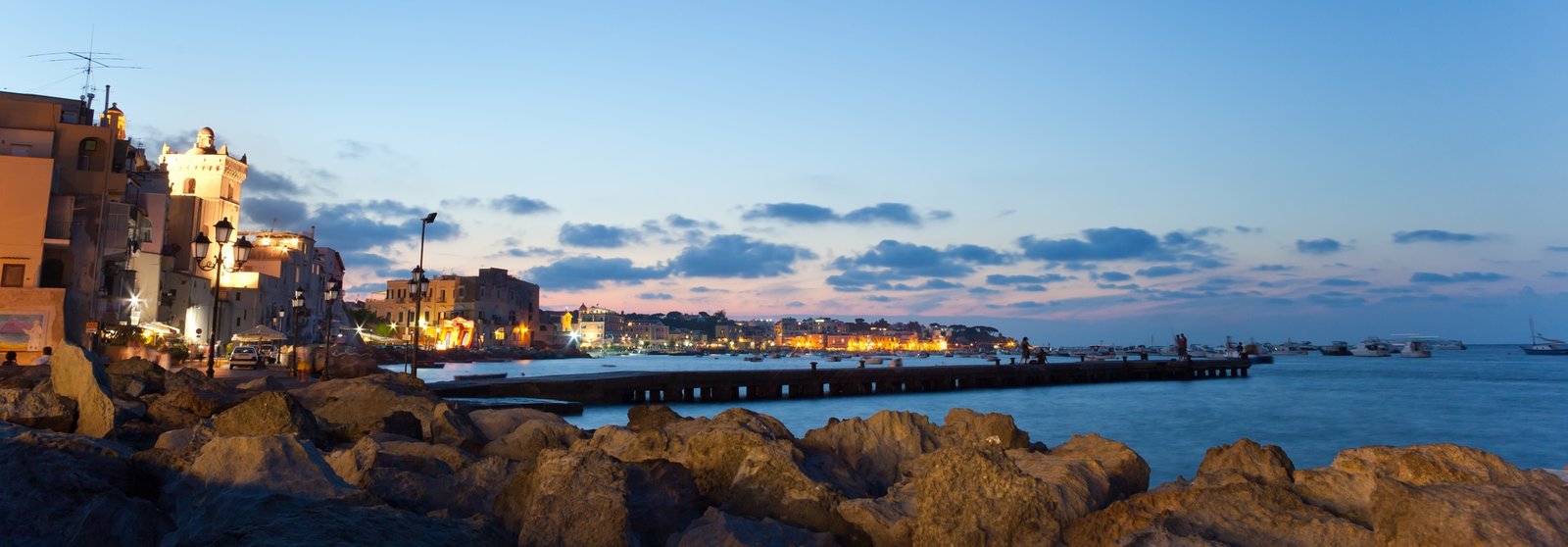 Bay of Ischia island, Italy