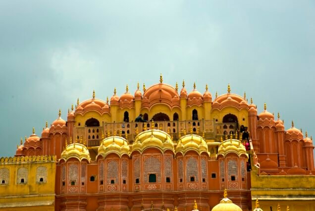 Inside View of Hawa Mahal Palace of the Winds, Jaipur, Rajasthan