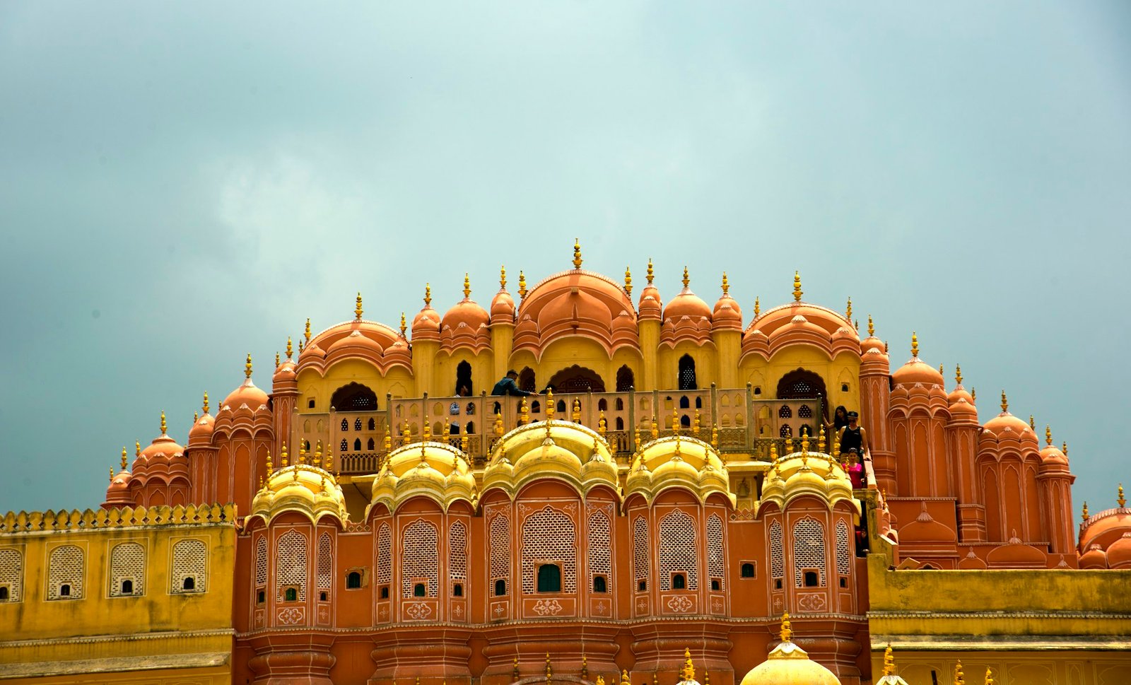 Inside View of Hawa Mahal Palace of the Winds, Jaipur, Rajasthan